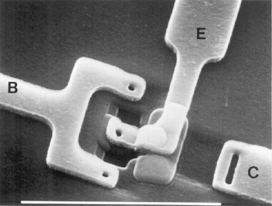 Scanning Electron Microscope Transistor